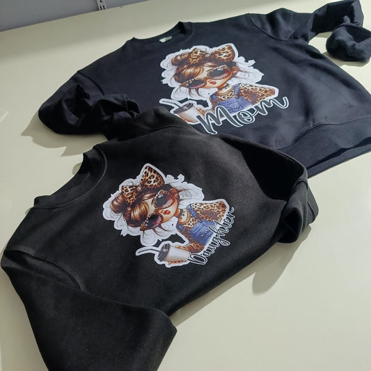 Felpa daughter girocollo